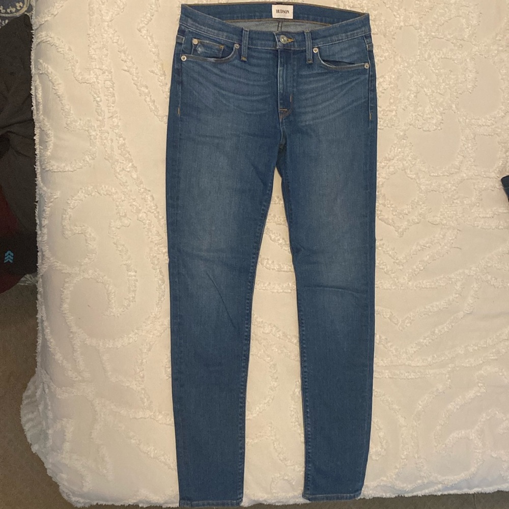 Hudson Nico Midrise Super Skinny Jeans